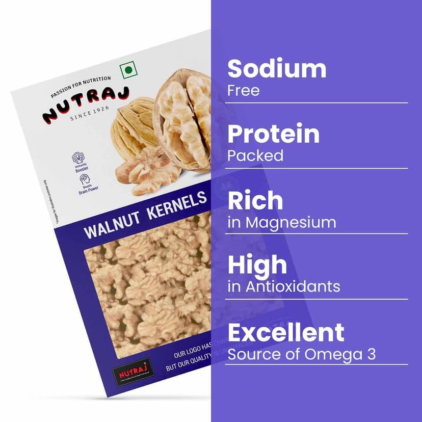 Nutraj Walnut Kernels 500g view 4