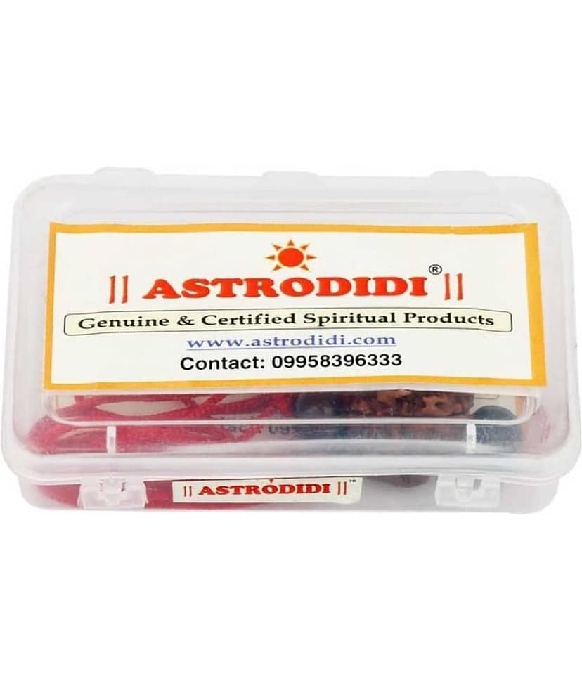 Astrodidi Ganesh Rudraksha With Red Chandan Beads view 2