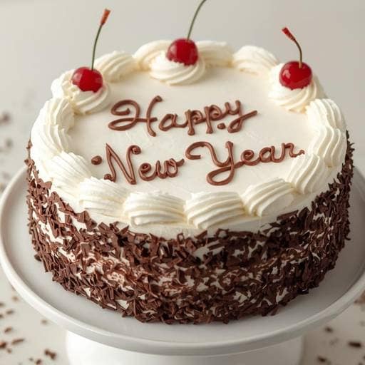 Black Forest Classic Cake - 1 Kg - Eggless