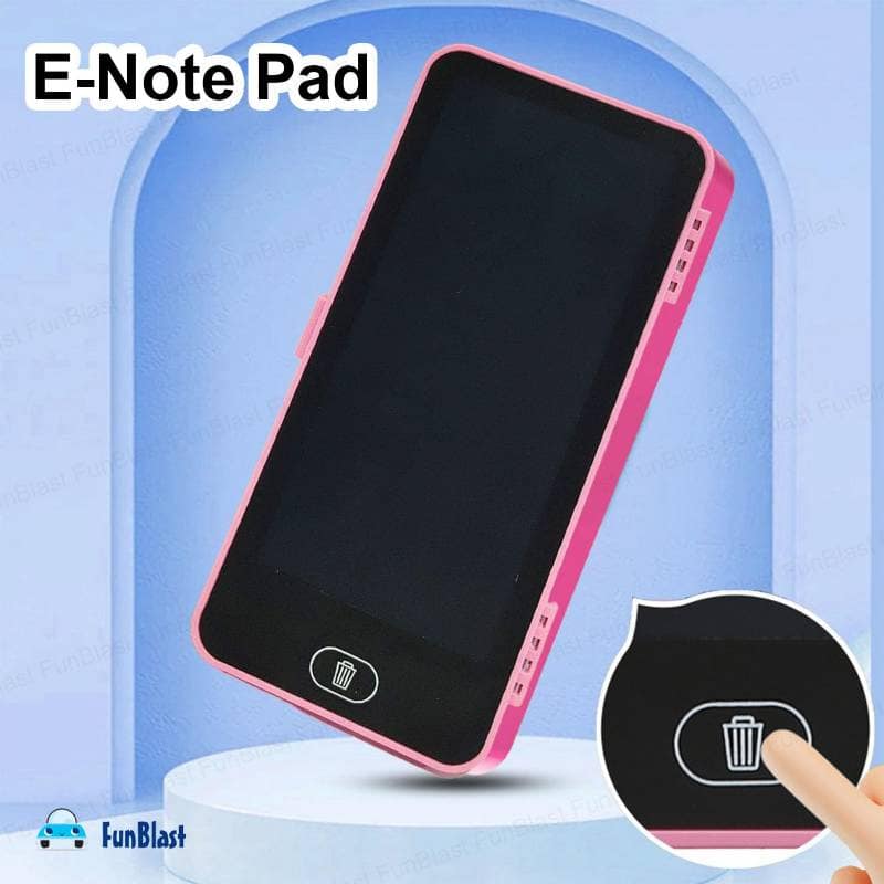 Creative LED Electronic LCD Writing Tablet Pencil Case (Pink) | Multifunctional Study Tool | School & Office view 9