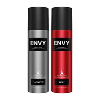 Envy Pack of 2 Deos For Men (Magnetic + Fiery) - 140ml Each