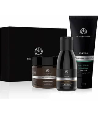 The Man Company - Moisturizing Facial Kit For All Skin Type ( Pack of 3 )