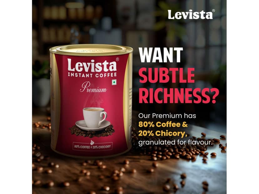 Levista Premium Instant Coffee ( Can ) - 200 Gram view 2