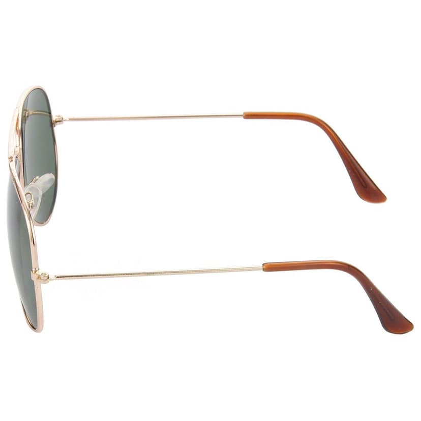 Hrinkar Green Pilot Stylish Goggles Golden Frame Sunglasses for Men & Women - HRS05 view 3