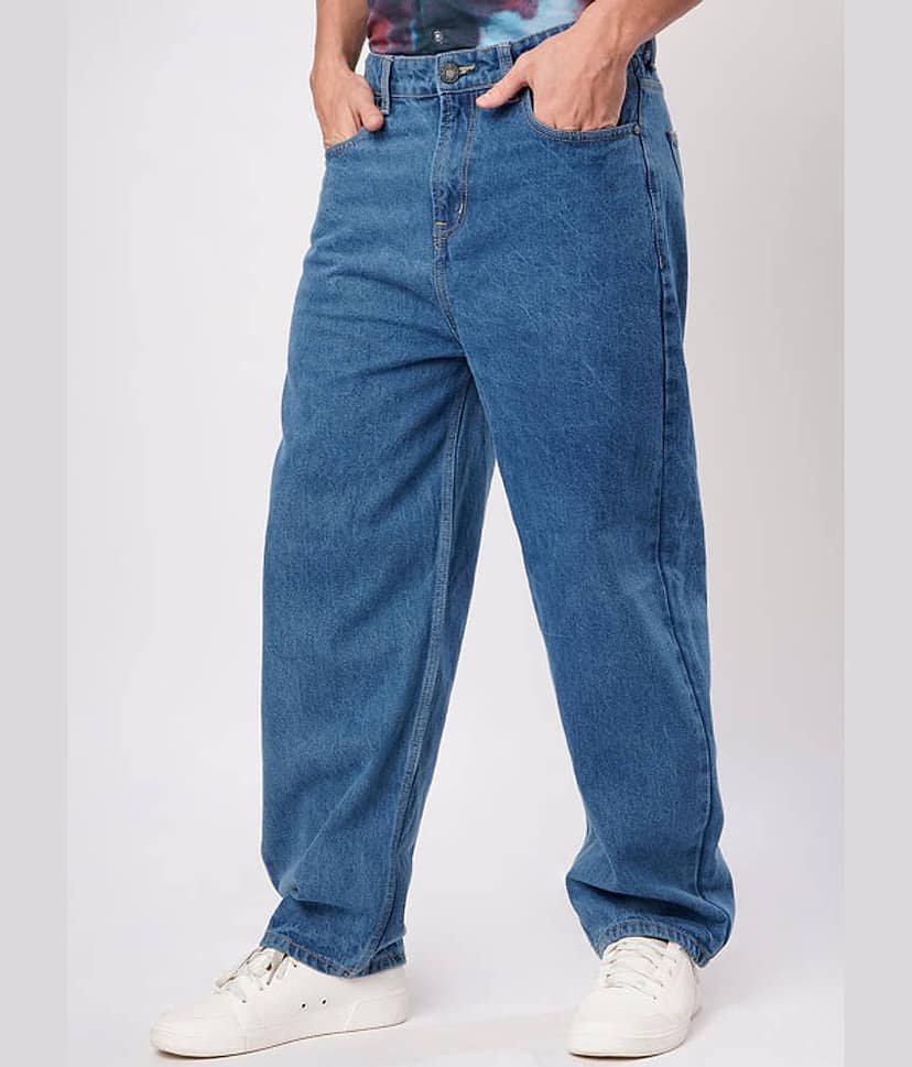 Bene Kleed Solid Men's Jeans - Blue ( Pack of 1 ) view 3