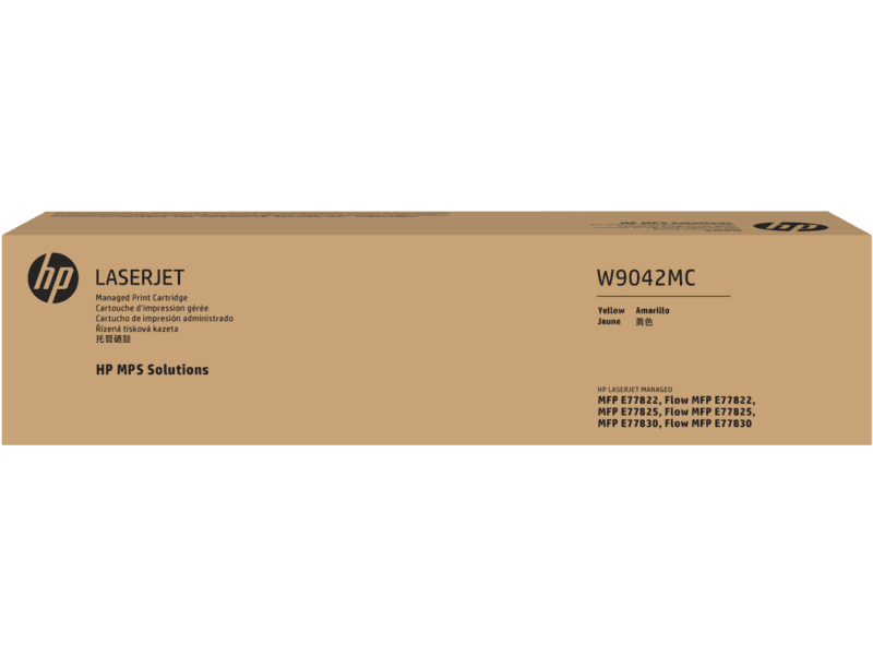 Hp W9042mc Yellow Original Laserjet Toner Cartridge view 2