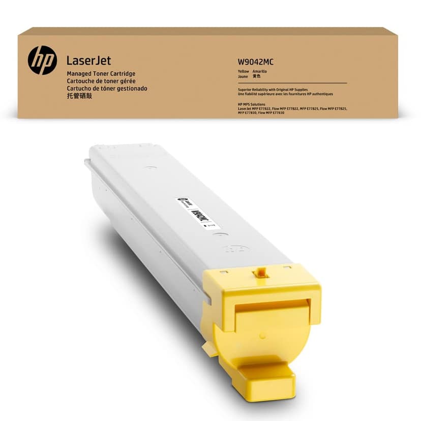 Hp W9042mc Yellow Original Laserjet Toner Cartridge view 3