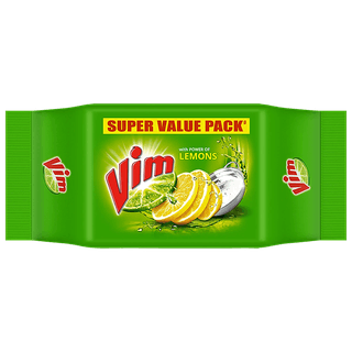 Vim Dishwash Bar - Lemon, 200 G (Pack Of 4)