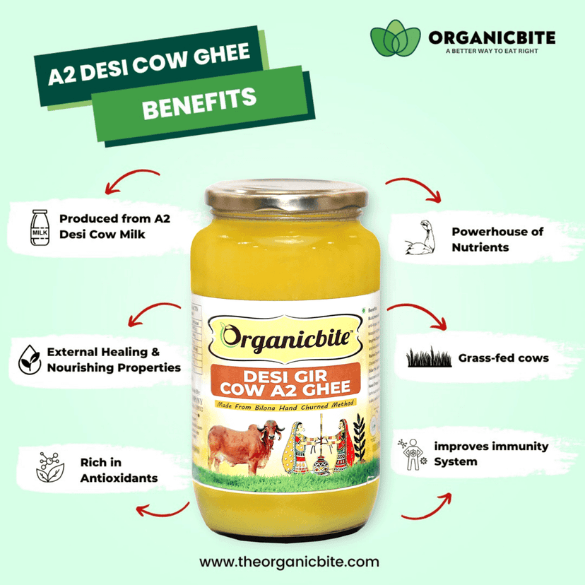 A2 Vedic Gir Cow Ghee view 4