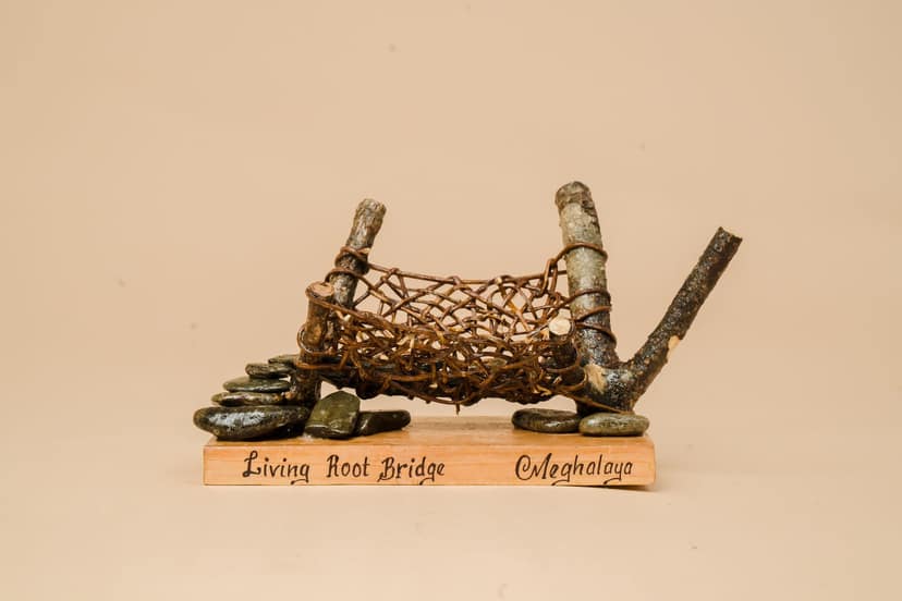 Living Root Bridge Souvenir view 2
