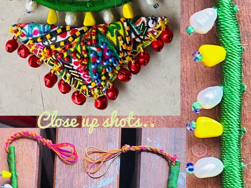 Dhanak Handcrafted necklet view 2