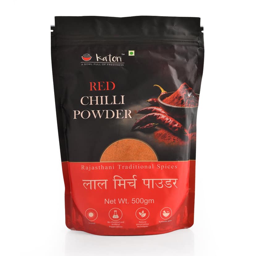 Pure Red Chilli Powder - Katori