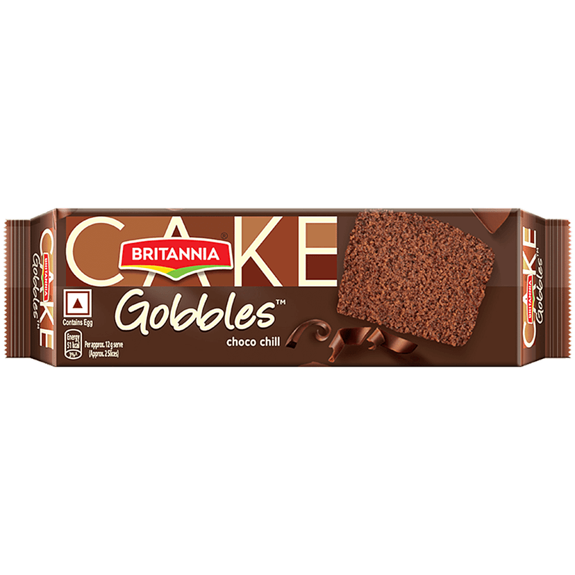 Britannia Gobbles Choco Chill Cake, 30 G view 2