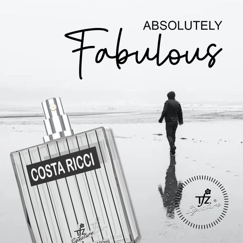 Costa Ricci Black TFZ Signature Apparel Perfume Spray 100ml view 2