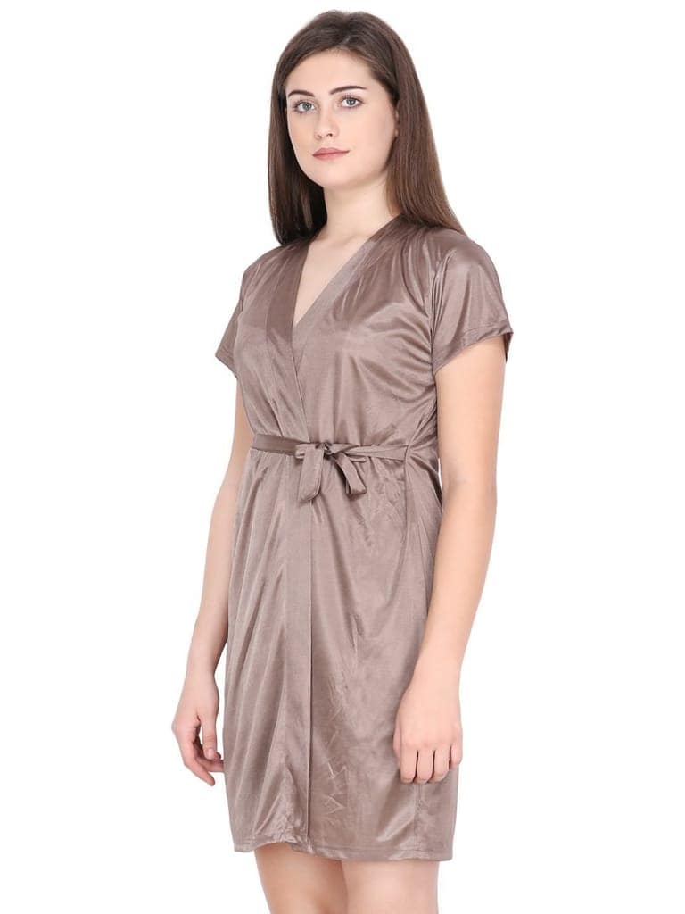 Klamotten Women's Satin Robe Set DB101Bm view 10