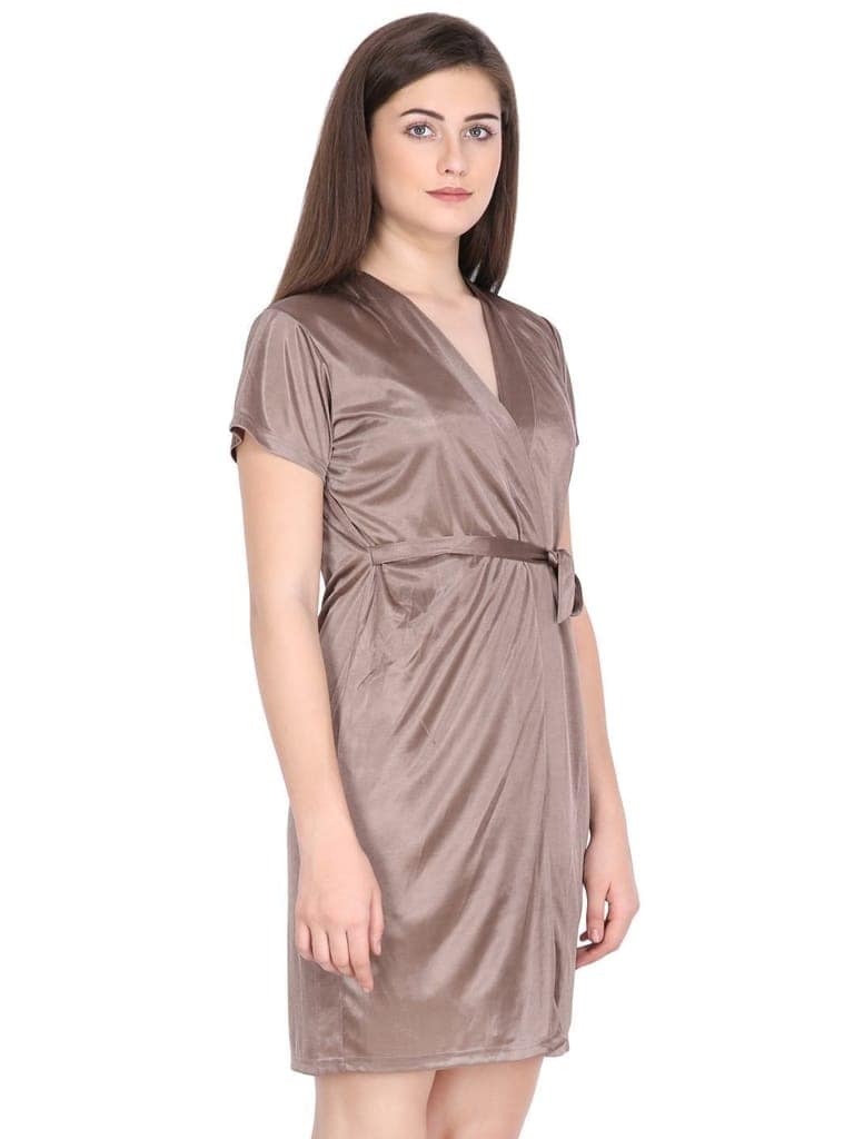 Klamotten Women's Satin Robe Set DB101Bm view 9