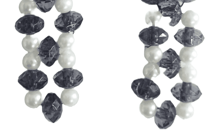 Elegant Beaded Earrings with a Touch of Class view 2