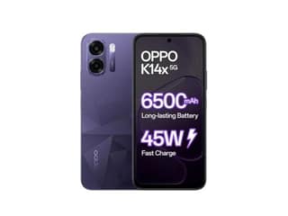 Oppo K14X 5G Smartphone, 4GB RAM, 128GB Storage, Premium Design - Prism Violet