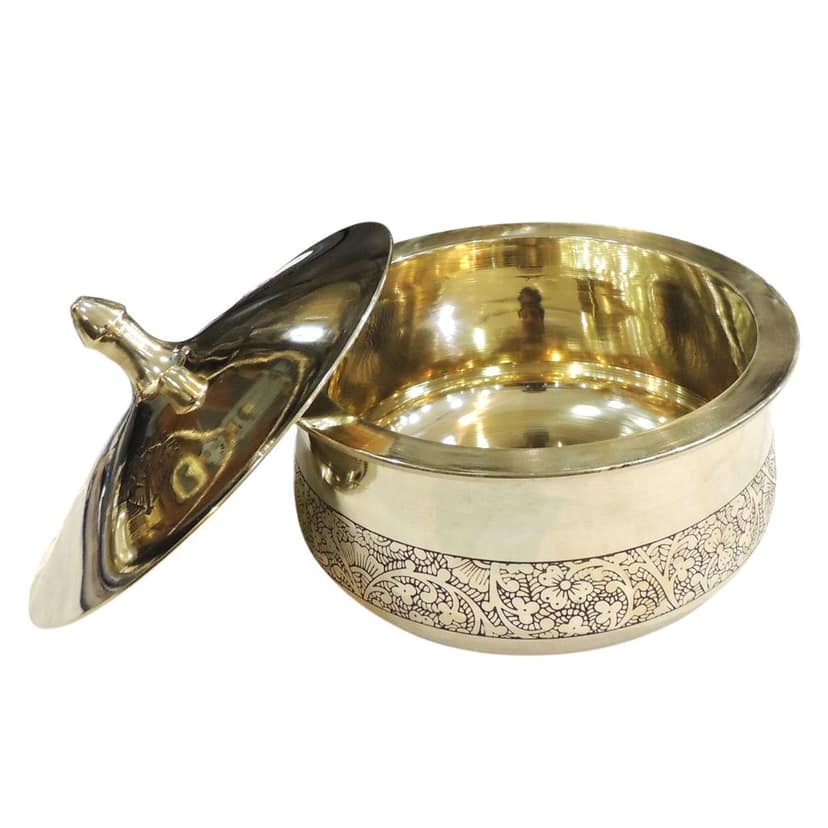 Bronze Handi Cookware, Height : 5.2 Inch (BCMAS211 D) view 3