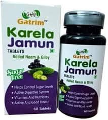 Gatrim Karela Jamun Tablets 60 view 2