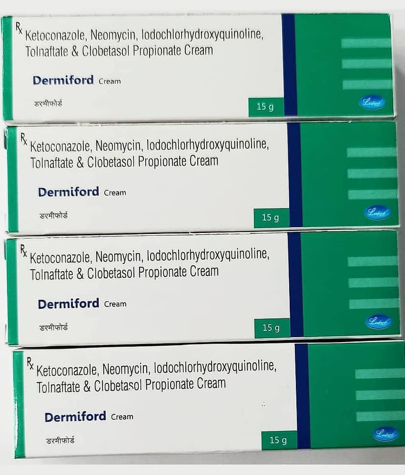 DERMIFORD 15 GM ( PACK OF 4) Day Cream 60 gm Pack of 4