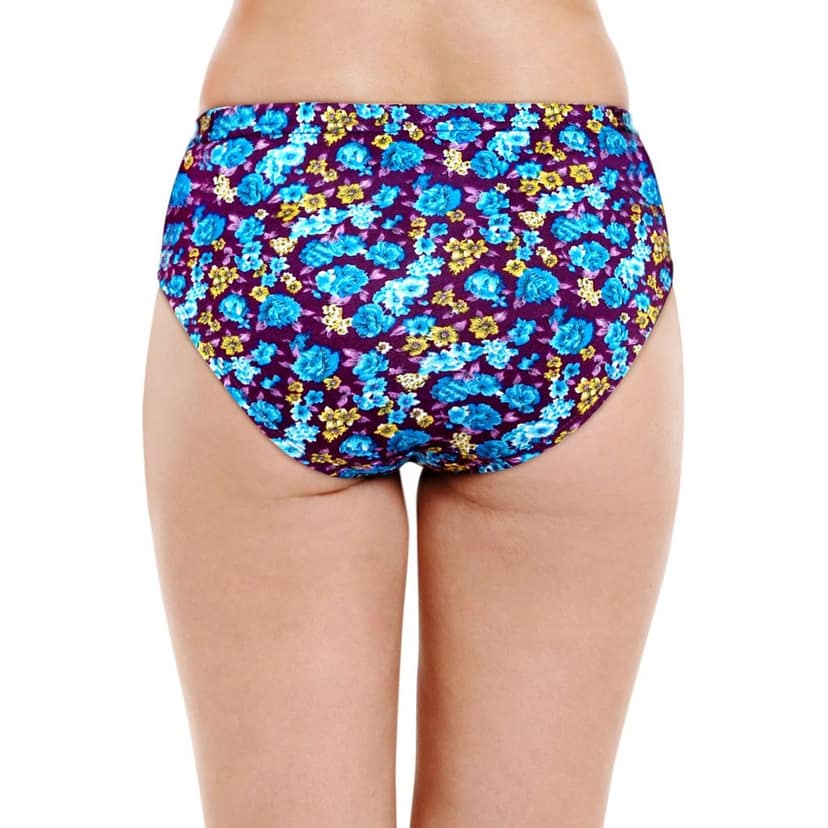 Bodycare women's combed cotton assorted Hipster Panty Pack of 6 ( E3800-D ) view 3