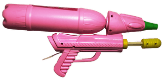 DyneJoy Pressure Gun Holi Pichkari color pink | (Pack of 1)