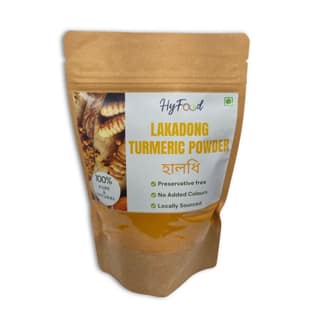 Hyfood Pure Lakadong Turmeric Powder - 250 gm - One pack of turmeric powder