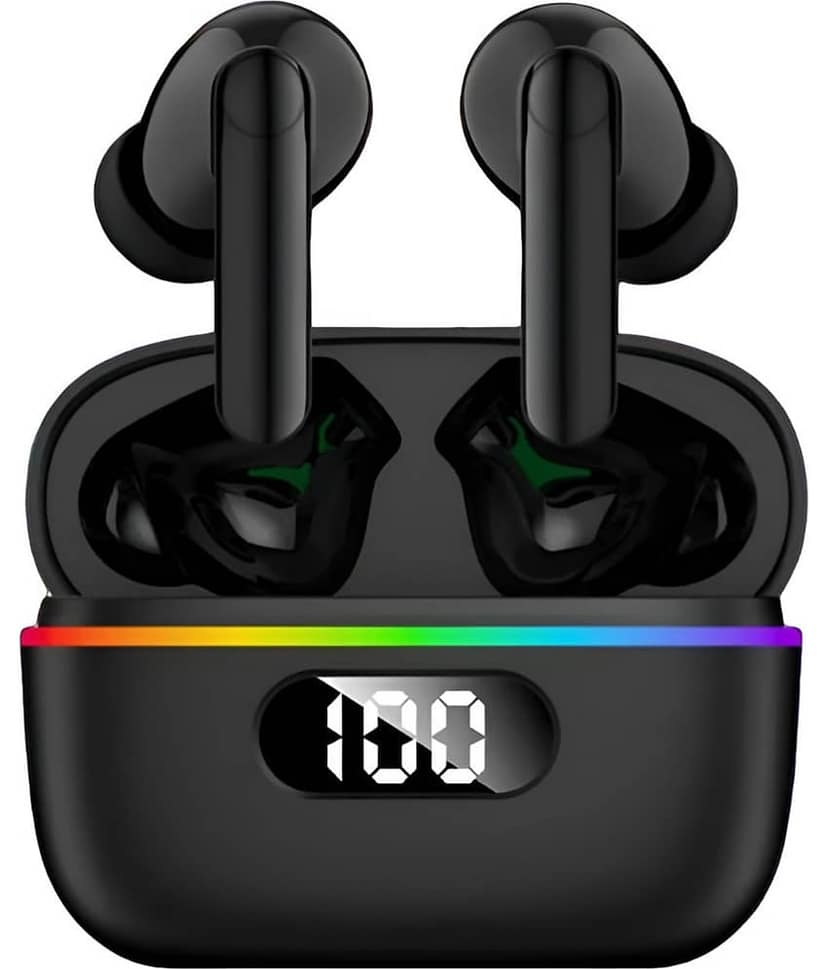 VERONIC 141 Bluetooth True Wireless (TWS) In Ear 30 Hours Playback Low Latency,Powerfull bass IPX4(Splash & Sweat Proof) Assorted