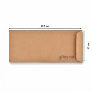 11 x 5 Inch Brown Kraft Envelope 85 GSM - Classic Brown Kraft Letter Envelope, box of 250pcs