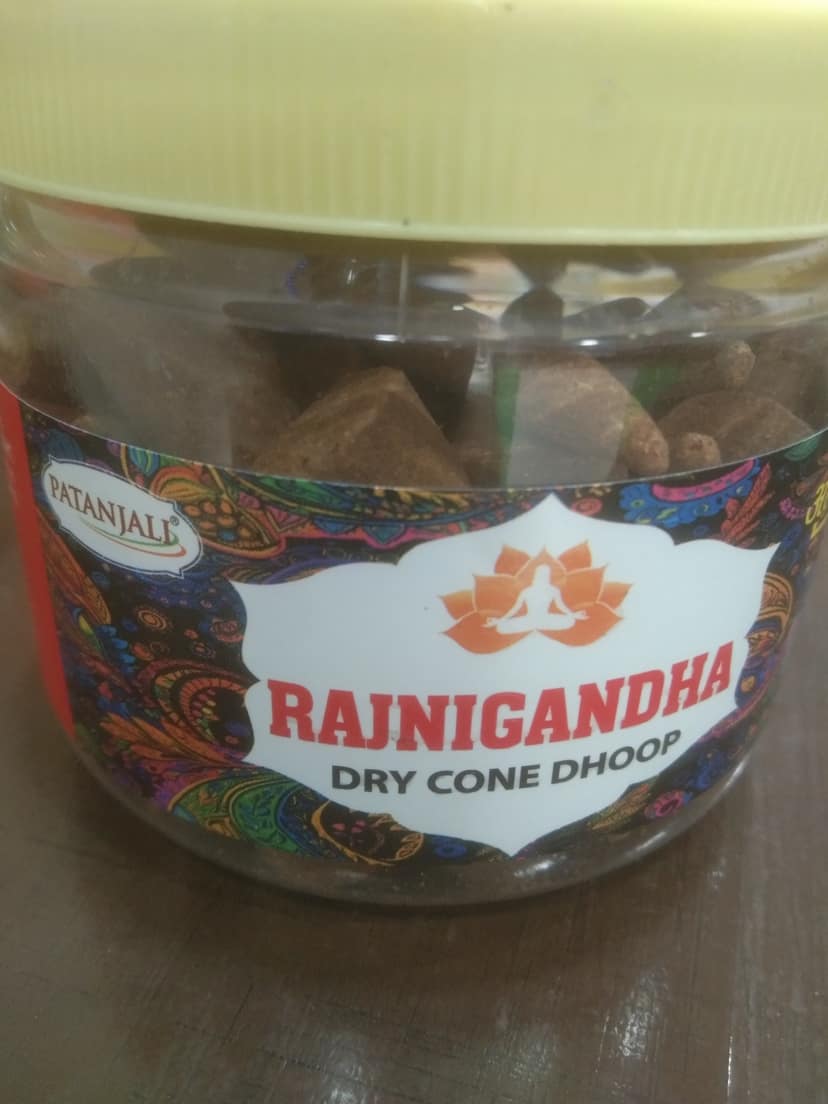 Patanjali Rainigandha Dry cone dhoop