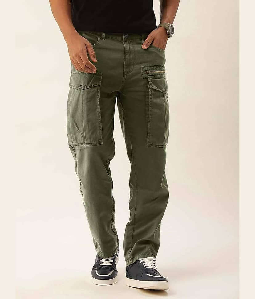 Bene Kleed Men Relaxed Fit Cargo Trouser view 2