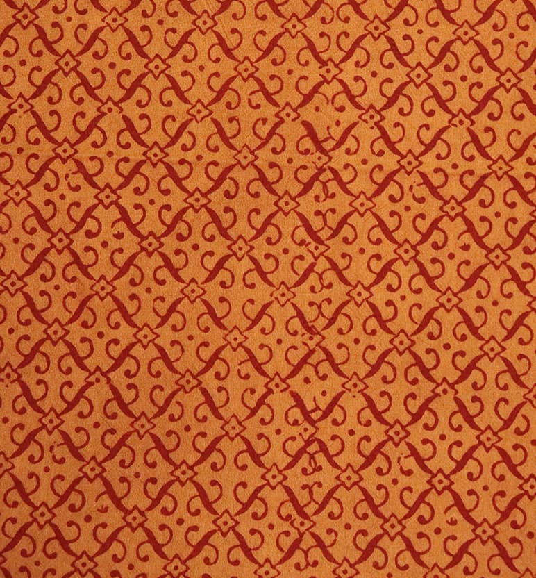 Hand Block Printed Bagh Cotton Single Bed Sheet view 6