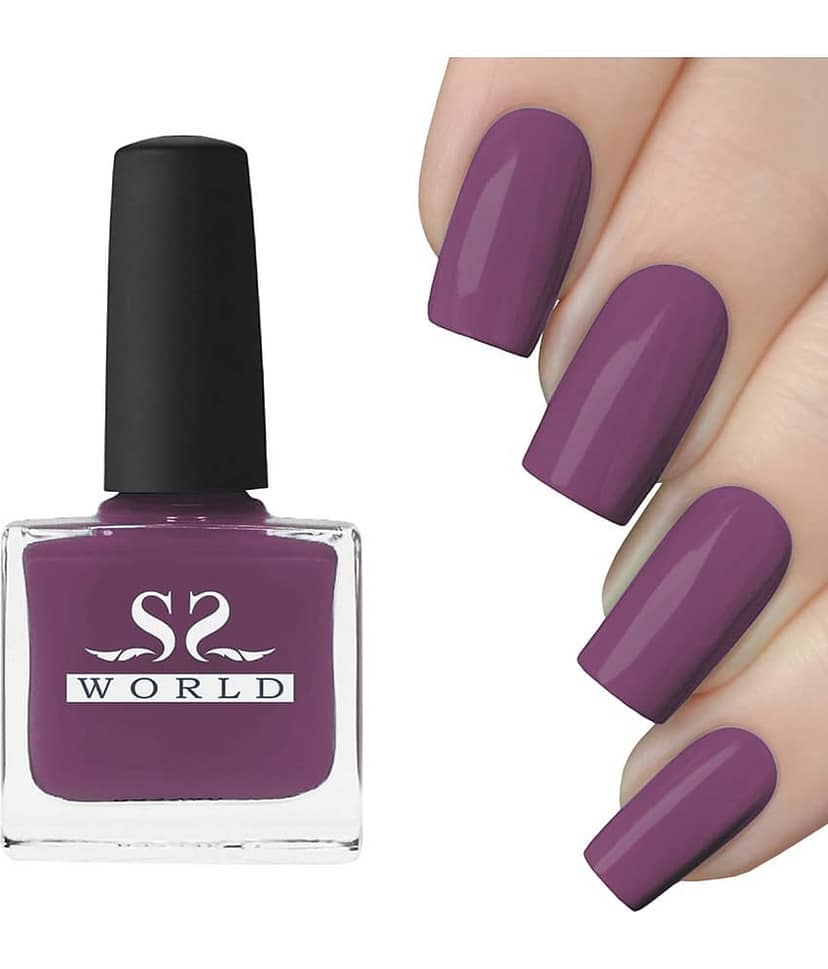 ssworld Bleu Allure Nail Polish 15 ( Pack of 2 )