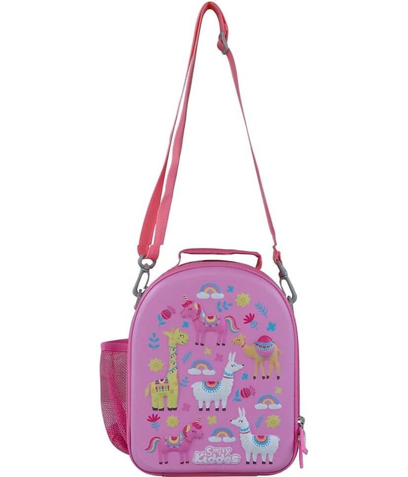 Smily kiddos 5 Ltrs Pink Polyester College Bag view 2