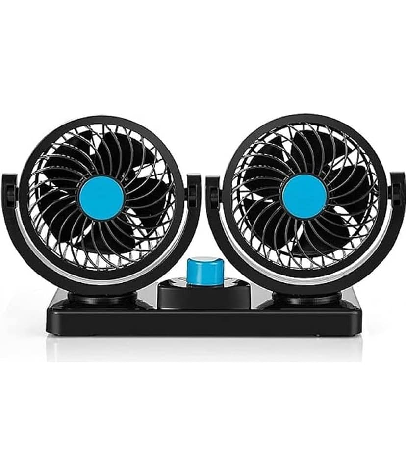 Nimeka Dashboard Fan Black