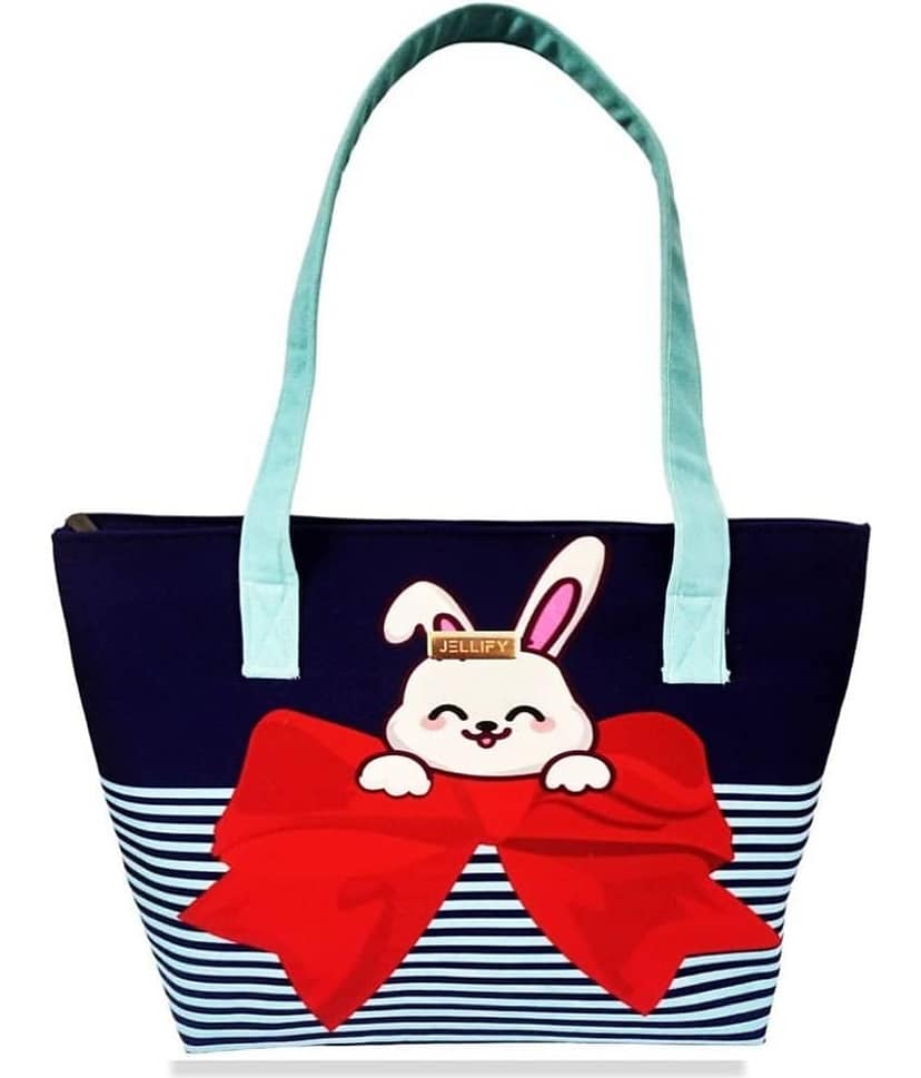 Jellify - Multicolor Canvas Tote Bag