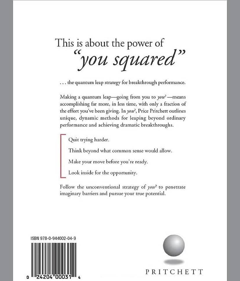 You 2 by Price Pritchett (English, Paperback) view 2