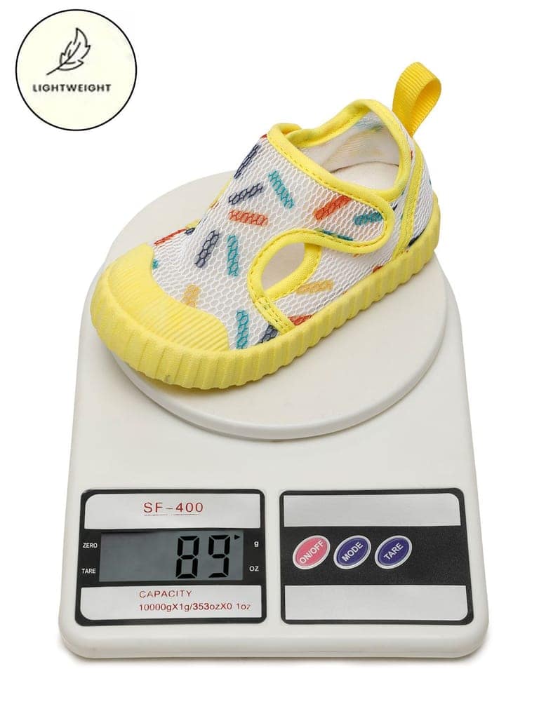 Premium Confetti Toddlers's Walking Shoes - White (Unisex) view 5