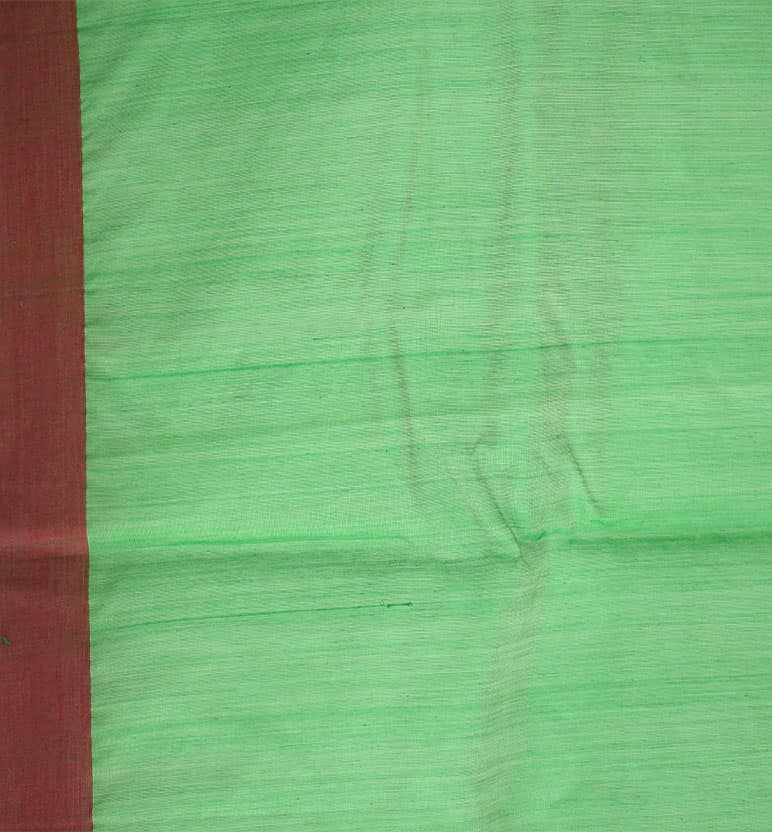 Handloom Chanderi Silk By Mercerized Cotton Saree view 4