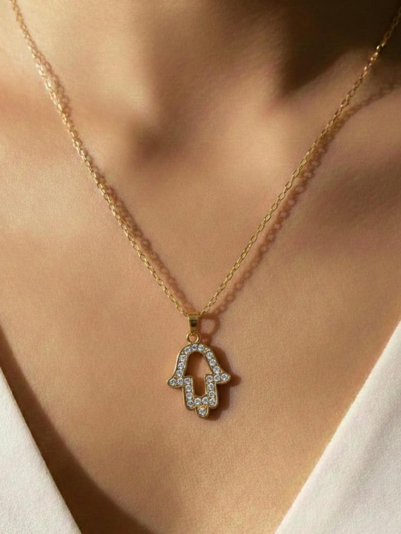 Ishkaara Hamsa Bless Chain