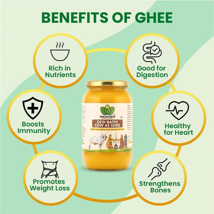 A2 Vedic Rathi Cow Ghee view 3