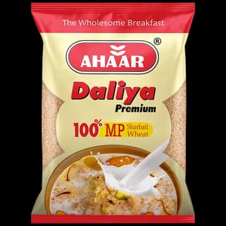 Ahaar M.P. Wheat Daliya, 500 G