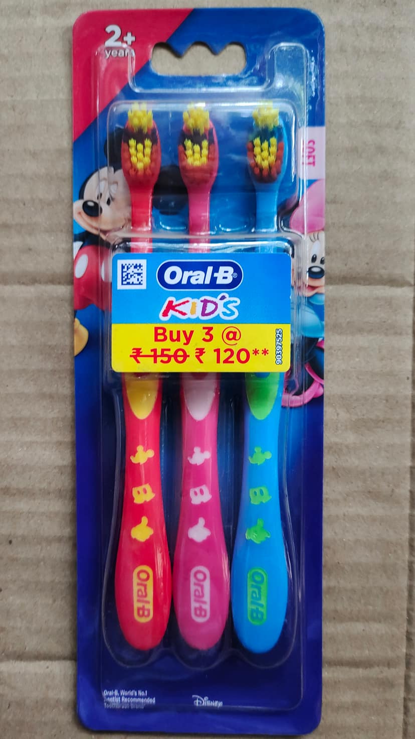 Oral-B Toothbrush kids soft bristles Disney buy 3 at 120