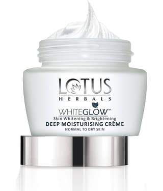 Lotus Herbals Whiteglow Skin Whitening & Brightening Moisturising Cream SPF 20 PA+++, 40g (Pack of 1)