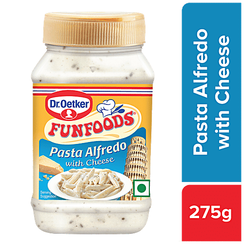 Dr. Oetker Funfoods Pasta Alfredo With Cheese, 275 g