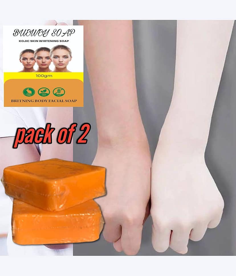 BUEWEY Beauty skincare sinche Body Soap Natural Soap for All Skin Type ( Pack of 2 )