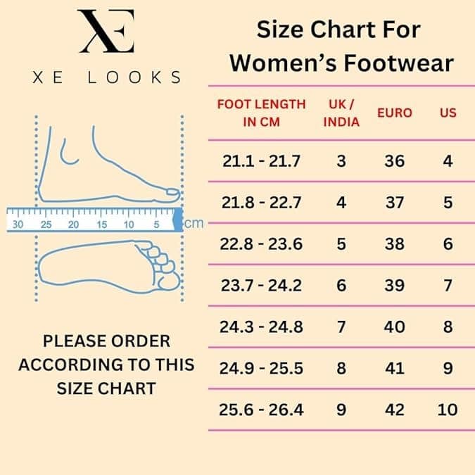 XE Looks Women's Fashion Sandal | Faux Leather Comfortable and Stylish Slip-On Heel view 5