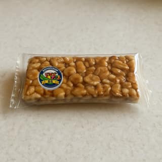Bhuvan Shop's peanut chikki