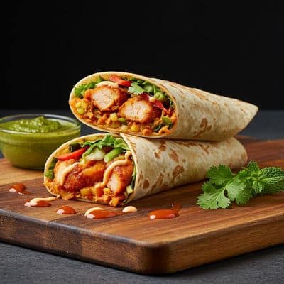 Indie-Tandoori Wrap